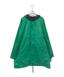 CHEMISE LACOSTE（シュミーズ ラコステ）の古着「フーデッドコート」｜グリーン