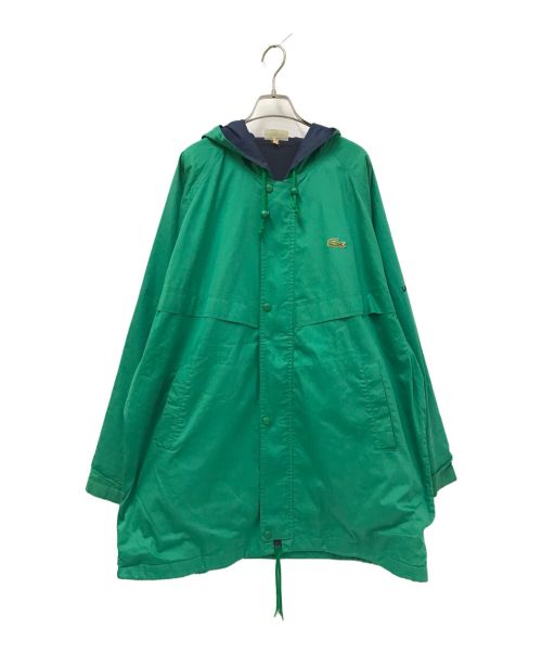 CHEMISE LACOSTE（シュミーズ ラコステ）CHEMISE LACOSTE (シュミーズ ラコステ) フーデッドコート グリーン サイズ:5の古着・服飾アイテム