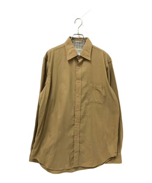 L.L.Bean（エルエルビーン）L.L.Bean (エルエルビーン) L/Sシャツ ブラウン サイズ:Lの古着・服飾アイテム