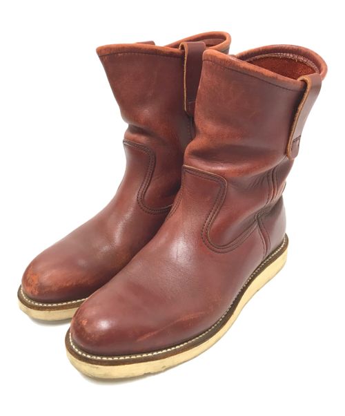 RED WING（レッドウィング）RED WING (レッドウィング) ペコスブーツ ブラウン サイズ:7 1/2の古着・服飾アイテム