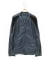 PRADA（プラダ）の古着「metallic nylon switching blouson」｜ネイビー