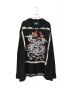 good heller（グッドヘラー）の古着「50’s 双龍 DRAGONS PANEL L/S SHIRT」｜ブラック