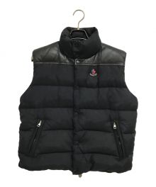 MONCLER×eYe COMME des GARCONS JUNYAWATANABE MAN（モンクレール×アイ コム デ ギャルソン ジュンヤ ワタナベ マン）の古着「ヨーク切替ダウンベスト」｜ブラック