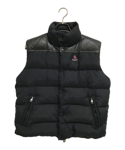 MONCLER（モンクレール）MONCLER (モンクレール) eYe COMME des GARCONS JUNYAWATANABE MAN (アイ コム デ ギャルソン ジュンヤ ワタナベ マン) ヨーク切替ダウンベスト ブラック サイズ:Mの古着・服飾アイテム