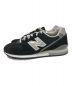 NEW BALANCE (ニューバランス) ローカットスニーカー ブラック サイズ:23.5cm：7000円