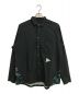 and wander（アンドワンダー）の古着「printed fleece base LS shirt」｜グレー