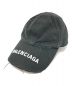 BALENCIAGA（バレンシアガ）の古着「Logo Visor Cap」｜ブラック