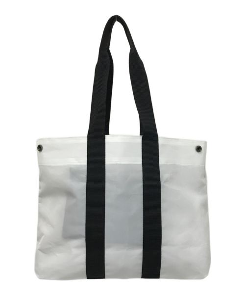 MHL（エムエイチエル）MHL (エムエイチエル) COATING POLYESTER TOTE S ホワイト サイズ:下記参照の古着・服飾アイテム