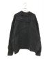 ZARA（ザラ）の古着「Oversized Patchwork Knit Mens Sweater」｜ブラック