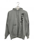 WTAPSダブルタップス）の古着「SIGN HOODY」｜グレー