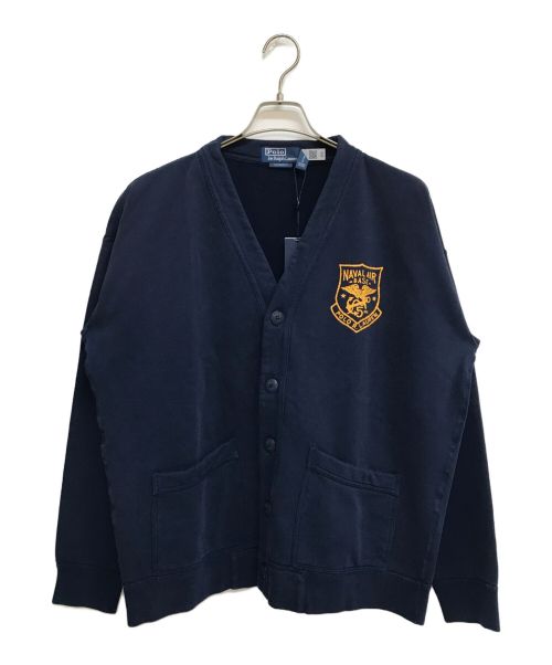 POLO RALPH LAUREN（ポロ・ラルフローレン）POLO RALPH LAUREN (ポロ・ラルフローレン) フリースグラフィックカーディガン ネイビー サイズ:M 未使用品の古着・服飾アイテム