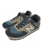 NEW BALANCEニューバランス）の古着「コラボローカットスニーカー」｜ネイビー×ブルー