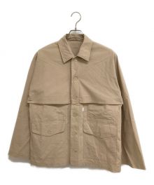 S H（エスエイチ）の古着「MACKINAW SHIRT」｜ベージュ