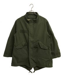 HOUSTON（ヒューストン）の古着「COLD WEATHER PARKA」｜カーキ