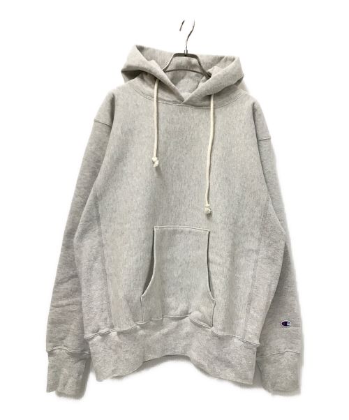 Champion REVERSE WEAVE（チャンピオン リバースウィーブ）Champion REVERSE WEAVE (チャンピオン リバースウィーブ) プルオーバーパーカー グレー サイズ:XLの古着・服飾アイテム