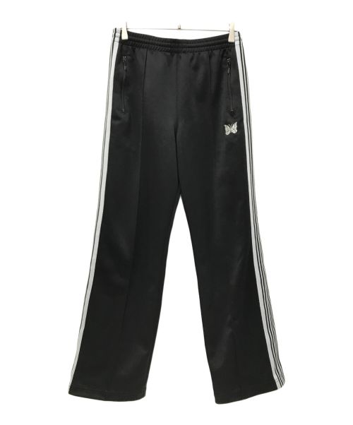 Needles（ニードルズ）Needles (ニードルズ) Track Pant Poly Smooth ブラック×グレー サイズ:Sの古着・服飾アイテム