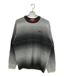 SUPREME（シュプリーム）の古着「Gradient Stripe Sweater」｜グレー×ブラック