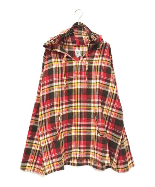 South2 West8（サウスツー ウエストエイト）South2 West8 (サウスツー ウエストエイト) Mexican Parka レッド サイズ:XSの古着・服飾アイテム