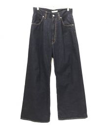 jieda（ジエダ）の古着「WIDE ONE TUCK STRAIGHT DENIM/INDIGO」｜インディゴ