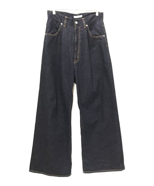 jieda（ジエダ）jieda (ジエダ) WIDE ONE TUCK STRAIGHT DENIM/INDIGO インディゴ サイズ:1の古着・服飾アイテム