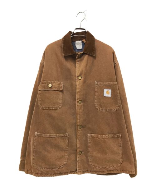 CarHartt（カーハート）CarHartt (カーハート) 裏地ブランケットチョアコート ブラウン サイズ:下記参照の古着・服飾アイテム