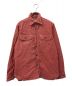 SUGAR CANE（シュガーケーン）の古着「JEAN CORD WORK SHIRT」｜レッド