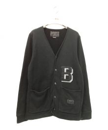 NEIGHBORHOOD（ネイバーフッド）の古着「B.I.STRAIN/C-CARDIGAN.LS」｜ブラック