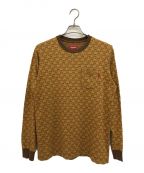 SUPREMEシュプリーム）の古着「I Love You Jacquard L/S Top」｜ベージュ