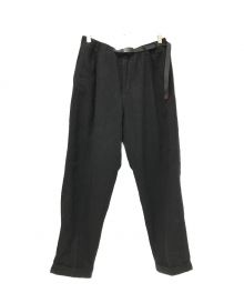 GRAMICCI（グラミチ）の古着「Wool Blend Tuck Tapered Pant」｜ブラック