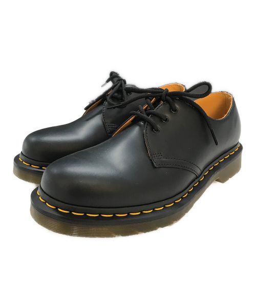 Dr.Martens（ドクターマーチン）Dr.Martens (ドクターマーチン) 3EYE GIBSON SHOES ブラック サイズ:UK:7の古着・服飾アイテム