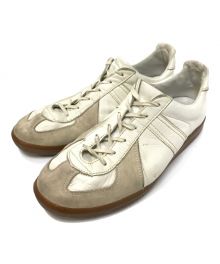 SHIPS×reproduction of found（シップス×リプロダクションオブファウンド）の古着「GERMAN MILITARY TRAINER」｜ホワイト