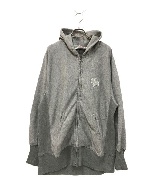 GOOD ENOUGH（グッドイナフ）GOOD ENOUGH (グッドイナフ) 90'sジップパーカー グレー サイズ:Lの古着・服飾アイテム