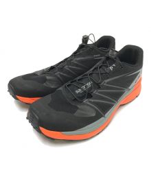 SALOMON（サロモン）の古着「WING PRO 3 TRAIL」｜ブラック×オレンジ