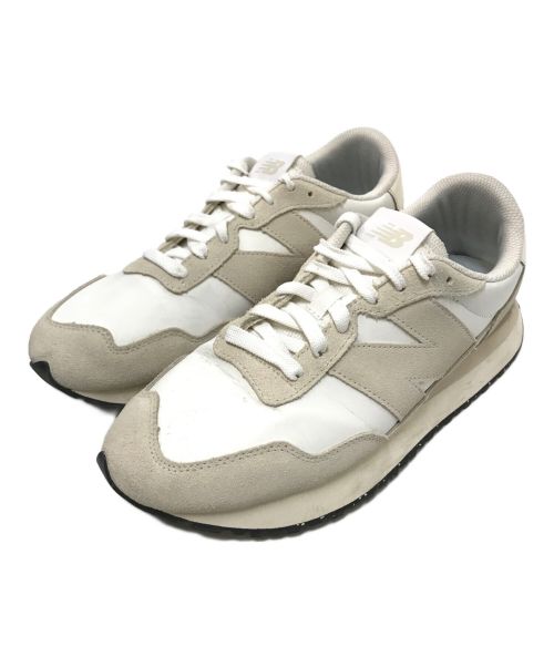 NEW BALANCE（ニューバランス）NEW BALANCE (ニューバランス) ローカットスニーカー ホワイト×アイボリー サイズ:28.0㎝の古着・服飾アイテム