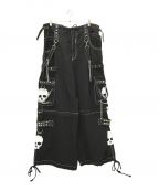 TRIPP NYCトリップニューヨークシティー）の古着「SUPER SKULL PANT」｜ブラック