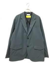 JOURNAL STANDARD relume（ジャーナルスタンダード レリューム）の古着「”UNIFORM”ナイロン4WAYストレッチ 2Bジャケット」｜グレー