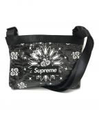 SUPREMEシュプリーム）の古着「Bandana Tarp Side Bag」｜ブラック