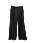 TODAYFUL（トゥデイフル）の古着「Double Waist Trousers」｜ブラック×ベージュ