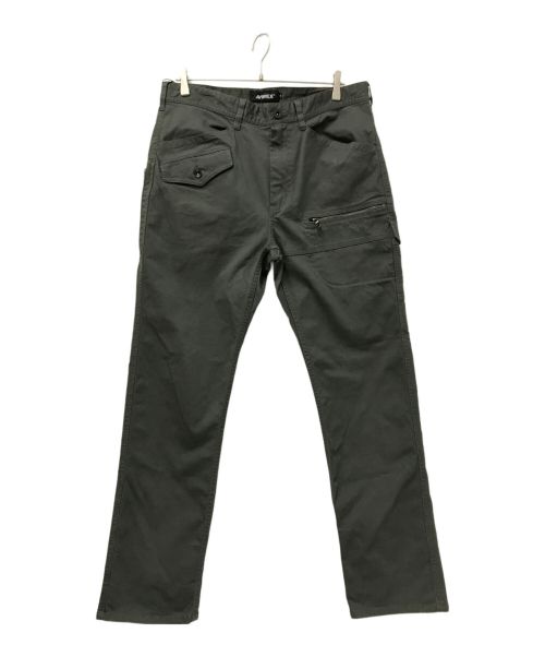 AVIREX（アヴィレックス）AVIREX (アヴィレックス) STRETCH DOBBY 8-POCKET PANT カーキ サイズ:XLの古着・服飾アイテム