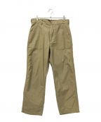 AVIREXアヴィレックス）の古着「BASIC BAKER PANTS」｜ベージュ