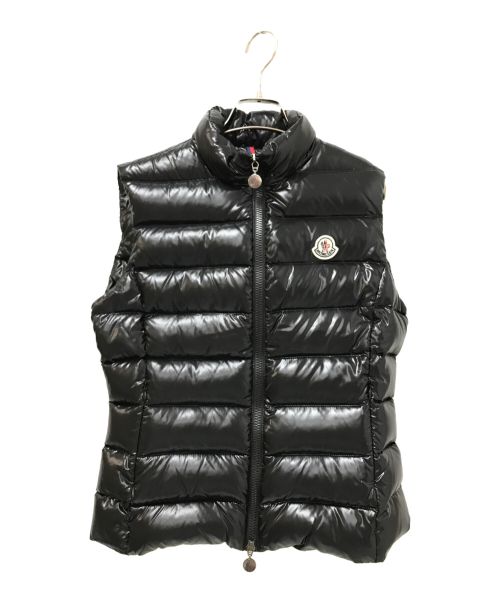 MONCLER（モンクレール）MONCLER (モンクレール) GHANY GILET/ダウンベスト ブラック サイズ:1の古着・服飾アイテム