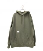 WTAPS×VANS VAULTダブルタップス×バンズボルト）の古着「Pullover Hoodie」｜カーキ