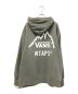 WTAPS (ダブルタップス) VANS VAULT (バンズボルト) Pullover Hoodie カーキ サイズ:X 03：12000円