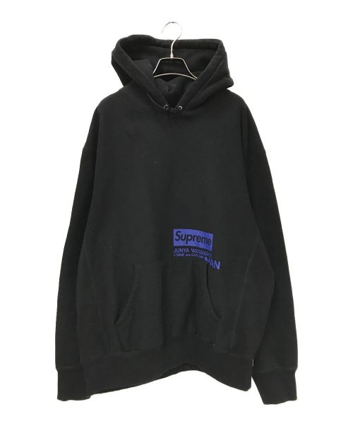 SUPREME（シュプリーム）SUPREME (シュプリーム) COMME des GARCONS JUNYA WATANABE MAN (コム デ ギャルソン ジュンヤ ワタナベ マン) Hooded Sweatshirt ブラック サイズ:Lの古着・服飾アイテム