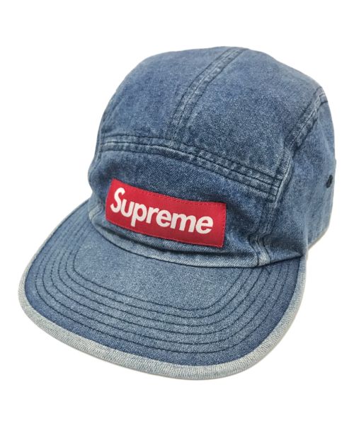 SUPREME（シュプリーム）SUPREME (シュプリーム) Washed Chino Twill Camp Cap インディゴ サイズ:下記参照の古着・服飾アイテム