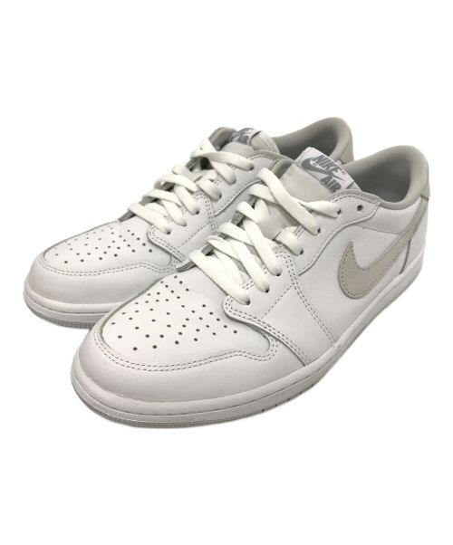 NIKE（ナイキ）NIKE (ナイキ) AIR JORDAN 1 LOW OG ホワイト サイズ:27.5cmの古着・服飾アイテム