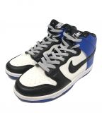 NIKEナイキ）の古着「DUNK HIGH  BY YOU」｜ブラック×ブルー×ホワイト