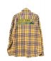 TOYS MCCOY (トイズマッコイ) NEL CHECKED WORK SHIRT イエロー サイズ:15：7000円