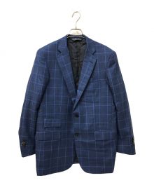 BROOKS BROTHERS（ブルックスブラザーズ）の古着「チェック2Bジャケット」｜ネイビー