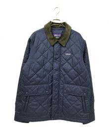 Patagonia（パタゴニア）の古着「ダイアモンドキルトジャケット」｜ネイビー